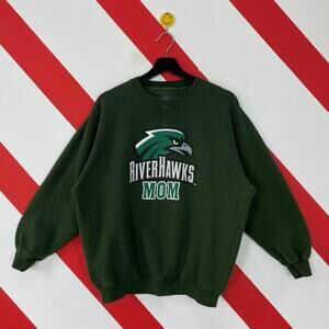 Riverhawks Mom State University Sweatshirt Northeastern Crewneck